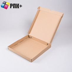 Коробка для пиццы, 350х350х40 мм, бурая Т-23  E